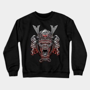 samurai gorilla Crewneck Sweatshirt